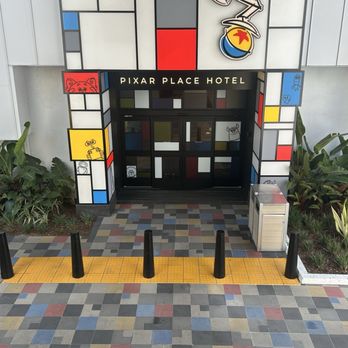 Great Maple - Entrance to Pixar Hotel and restaurant located inside. - Breakfast & Brunch Near Me - Anaheim, California