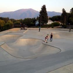 Payson Skate Park - If you don't go evenings or Saturdays and you'll miss all the scooter kids.