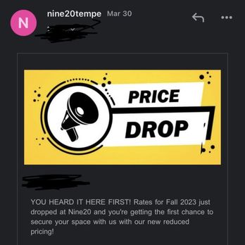 Nine20 Tempe - Waste of my gas and time!  Should of call instead to verify the amount. - Apartments Near Me - Tempe, Arizona