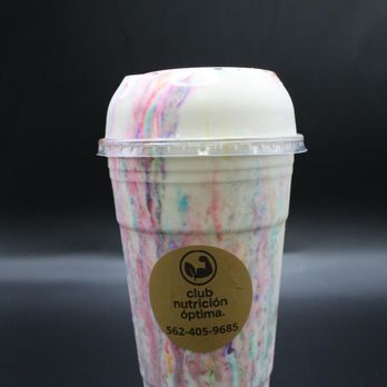 Club Nutricion Optima - Birthday Cake Protein Shake - Juice Bars & Smoothies Near Me - South Gate, California Club Nutricion Optima - Birthday Cake Protein Shake - Juice Bars & Smoothies Near Me - South Gate, California