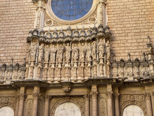 Santa Maria de Montserrat Abbey by null