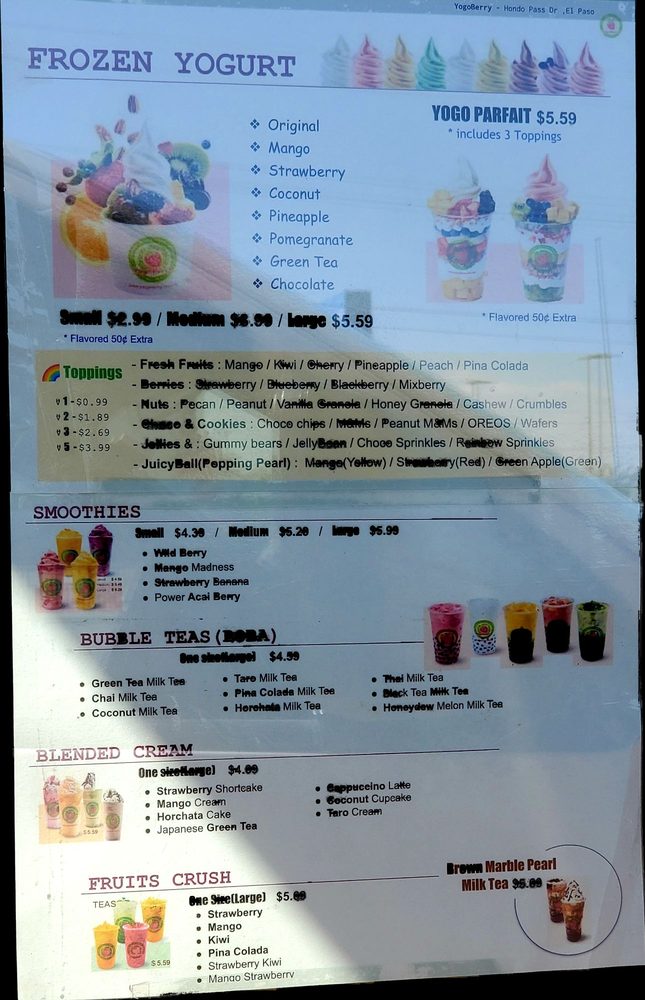 YOGO BERRY Updated October 2024 4717 Hondo Pass Dr, El Paso, Texas