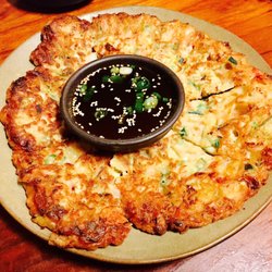 Pyeong Chang Tofu House - Hae Mul Jun - seafood pancake