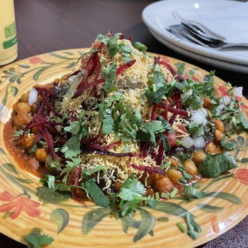Annapurna Indian Food - Samosa Chaat - Indian Near Me - Parma, Ohio