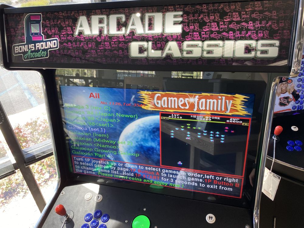 Bonus Round Arcades Logo