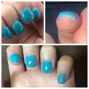 Diva's Nails - Before and After.. Lee fixed me up after my nightmare manicure! - Nail Salons Near Me - Burbank, California