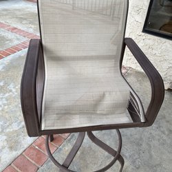 Efrain Upholstery - Torn outside chair