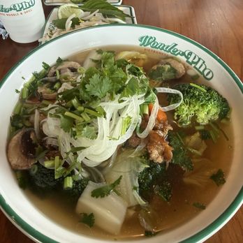 Wonder Pho - Vegetable Pho - Vietnamese Near Me - Princeton, New Jersey
