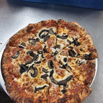 T-Bar - This is a pizza with mushrooms and pepperoni! - Bars Near Me - Cabot, Pennsylvania