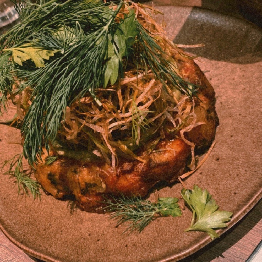 Delbar Middle Eastern - Salmon cake - Persian/Iranian Near Me - Atlanta, Georgia
