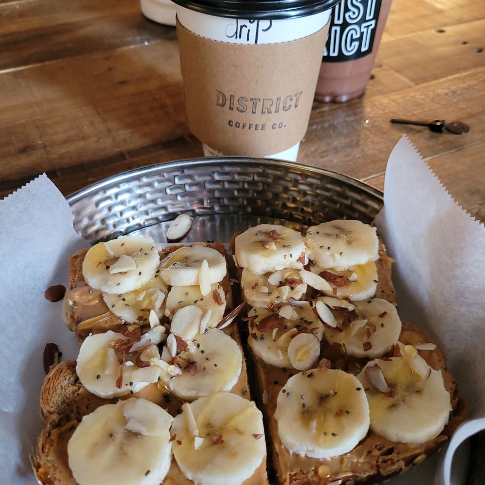 District Coffee - PB&J Toast - Coffee & Tea Near Me - El Paso, Texas