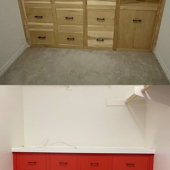 A W A Painting - Before & After of our closet! - Painters Near Me - Bakersfield, California