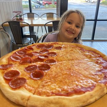 Mezza Luna Pizzeria - Half cheese and half pepperoni pizza - Pizza Near Me - Apex, North Carolina Mezza Luna Pizzeria - Half cheese and half pepperoni pizza - Pizza Near Me - Apex, North Carolina