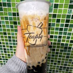 Teapsy Lab - Brown sugar milk tea with pearls