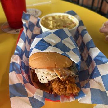 World Famous Hotboys - TENDER Sando (medium) Meal (#2) with Mac n' Cheese - Chicken Shop Near Me - Carmel, Indiana World Famous Hotboys - TENDER Sando (medium) Meal (#2) with Mac n' Cheese - Chicken Shop Near Me - Carmel, Indiana