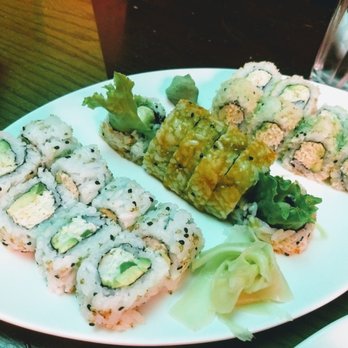 Haiku Japanese Restaurant - Snow crab roll, shrimp tempura roll, and crunch roll - Japanese Near Me - Austin, Texas