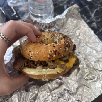 Norma J's - I think this was called the shredder breakfast sandwich. - Breakfast & Brunch Near Me - Plattsburgh, New York