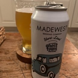 Made West collaboration with Ghost Town Brewing West Coast IPA! A real excellent beer! Made West collaboration with Ghost Town Brewing West Coast IPA! A real excellent beer!