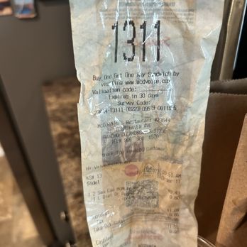 McDonald's - The receipt in the tea - Fast Food Near Me - Rancho Cucamonga, California McDonald's - The receipt in the tea - Fast Food Near Me - Rancho Cucamonga, California