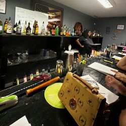 Florida Bartending School WPB - You learn in a classroom set up like a bar! This really adds to the authenticity of the learning experience.