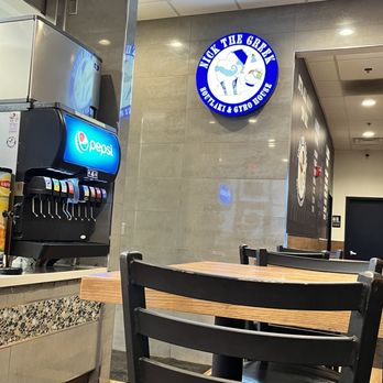 Nick The Greek - Fountain Drink and Sign - Greek Near Me - Olathe, Kansas Nick The Greek - Fountain Drink and Sign - Greek Near Me - Olathe, Kansas