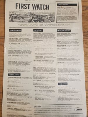 Menu photo 5 First Watch Humble, TX