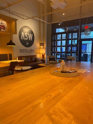 ASW Distillery at The Battery Atlanta, home of Fiddler Bourbon, Hunker Vodka & more by null