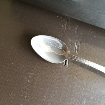 Cafe Urbano - Dirty spoon ....this is what I see when I go to put honey in my tea.. - Cafes Near Me - Chicago, Illinois Cafe Urbano - Dirty spoon ....this is what I see when I go to put honey in my tea.. - Cafes Near Me - Chicago, Illinois