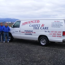 Advanced Carpet & Tile Care - One of our Vans