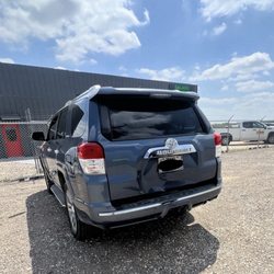 Salado Collision Center - Rear before repair