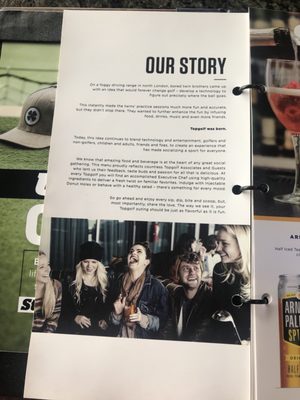 Menu photo 5 Topgolf Atlanta, GA