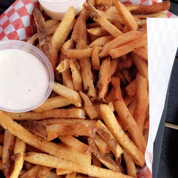 Daredevil Hall - Get the fries for the dip: the horseradish and garlic aioli are true winners. - Burgers Near Me - Indianapolis, Indiana
