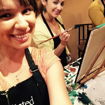 The Painted Cabernet - Painting fun! :) - Paint & Sip Near Me - Santa Barbara, California