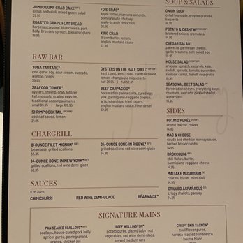 Ramsay's Kitchen - Menu - New American Near Me - Las Vegas, Nevada