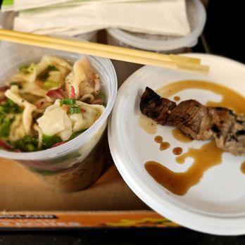 Palace Saimin - Lunch @Palace Saimin -take-out-; 4/2/2025. My Lge. "Won Ton Meun!" && One BBQ Stick. Was Ono!! 5***** - Japanese Near Me - Honolulu, Hawaii Palace Saimin - Lunch @Palace Saimin -take-out-; 4/2/2025. My Lge. "Won Ton Meun!" && One BBQ Stick. Was Ono!! 5***** - Japanese Near Me - Honolulu, Hawaii