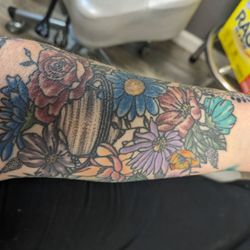 Body & Soul Tattoo and Piercing - Work done by Amber
