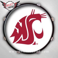 Select A Head - WSU Custom Wall Drum Display