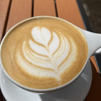 Component Coffee Lab - Almond milk latte - Coffee & Tea Near Me - Visalia, California