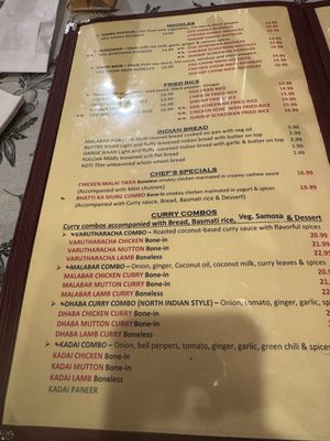 Menu photo 2 Indian Street Food Gainesville, FL
