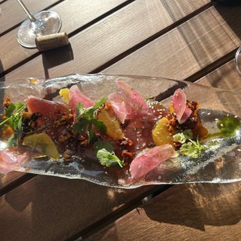Seaboy - Tuna Crudo small plate - Seafood Near Me - Cornelius, North Carolina