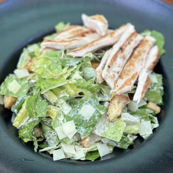 Mutt's Eastbluff - Caesar salad with grilled chicken. - Breakfast & Brunch Near Me - Newport Beach, California Mutt's Eastbluff - Caesar salad with grilled chicken. - Breakfast & Brunch Near Me - Newport Beach, California