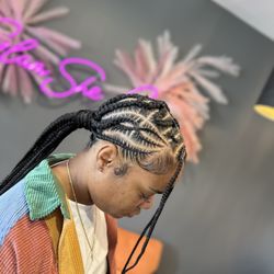GlamSheCo - Designer Braided Ponytail