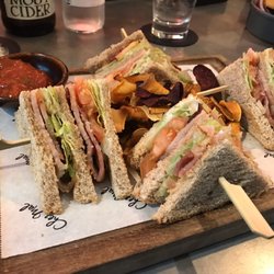 Malmaison Brasserie - Delicious Club sandwich