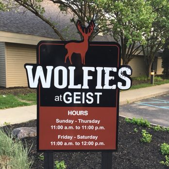 Wolfies Grill - Geist - Yes, they know the hours are incorrect for the weekend. ;) To be fixed soon! - American Near Me - Indianapolis, Indiana