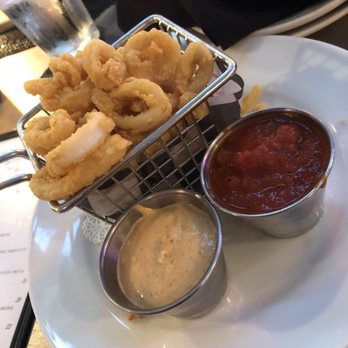 Hatteras Sol Waterside Grill - Fried calamari (added marinara, but didn't need it... creole dipping sauce was fantastic) - New American Near Me - Hatteras, North Carolina Hatteras Sol Waterside Grill - Fried calamari (added marinara, but didn't need it... creole dipping sauce was fantastic) - New American Near Me - Hatteras, North Carolina