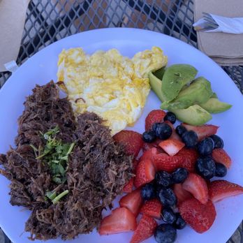 Peña's TX Cafe - Barbacoa keto scramble - Donuts Near Me - Houston, Texas Peña's TX Cafe - Barbacoa keto scramble - Donuts Near Me - Houston, Texas