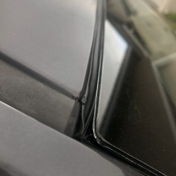 Auto Glass Force - Glass is not sitting on the frame of the car and not even attached to the molding. - Windshield Installation & Repair Near Me - Hayward, California Auto Glass Force - Glass is not sitting on the frame of the car and not even attached to the molding. - Windshield Installation & Repair Near Me - Hayward, California