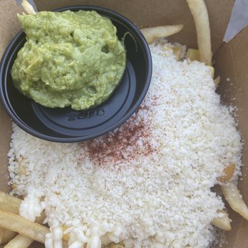 Papas Mexicanas - Elote fries with side of guacamole - Fast Food Near Me - Buena Park, California Papas Mexicanas - Elote fries with side of guacamole - Fast Food Near Me - Buena Park, California