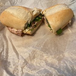 Warehouse 4 - Ham and Swiss sandwich