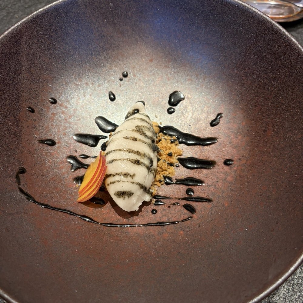Kaiya Omakase - California Stonefruit Sorbet - Sushi Bars Near Me - Newport Beach, California